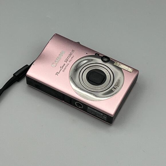 Canon PowerShot SD1100 IS Digital Camera | 8.0 MP | Pink - Picture 2 of 6